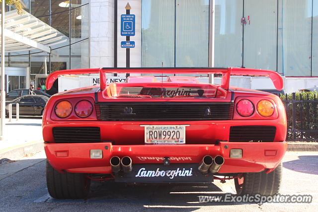 Lamborghini Diablo spotted in Buckhead, Georgia