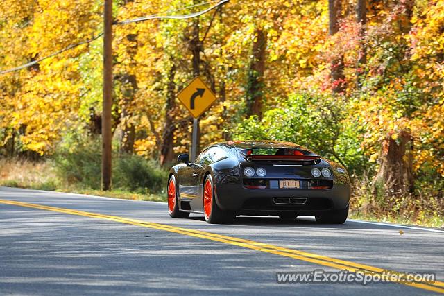 Bugatti Veyron spotted in Westchester, New York