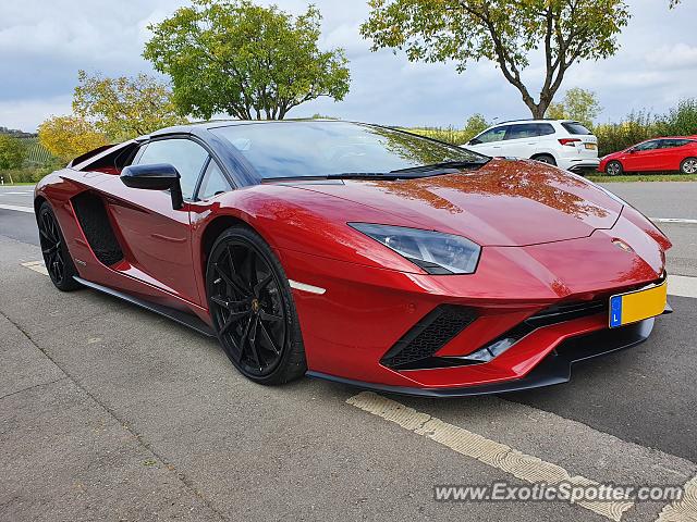 Lamborghini Aventador spotted in Luxembourg, Luxembourg