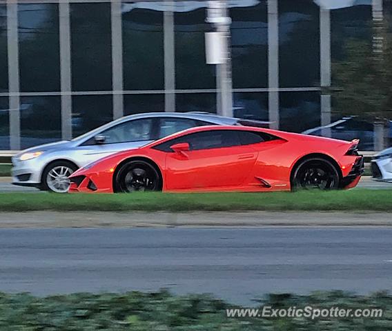 Lamborghini Huracan spotted in Raleigh, North Carolina