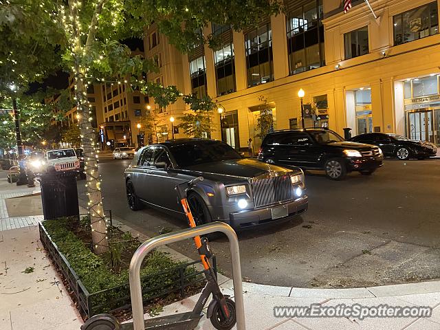 Rolls-Royce Phantom spotted in Washington DC, United States