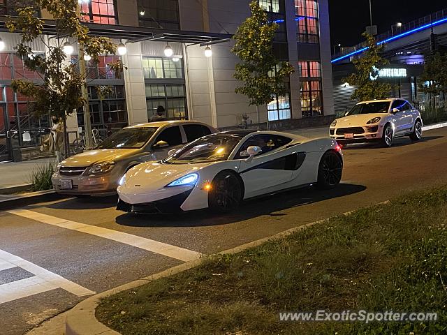 Mclaren 570S spotted in Washington DC, United States