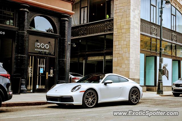 Porsche 911 spotted in Bloomfield Hills, Michigan