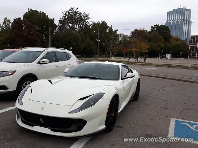 Ferrari 812 Superfast spotted in London, Ontario, Canada