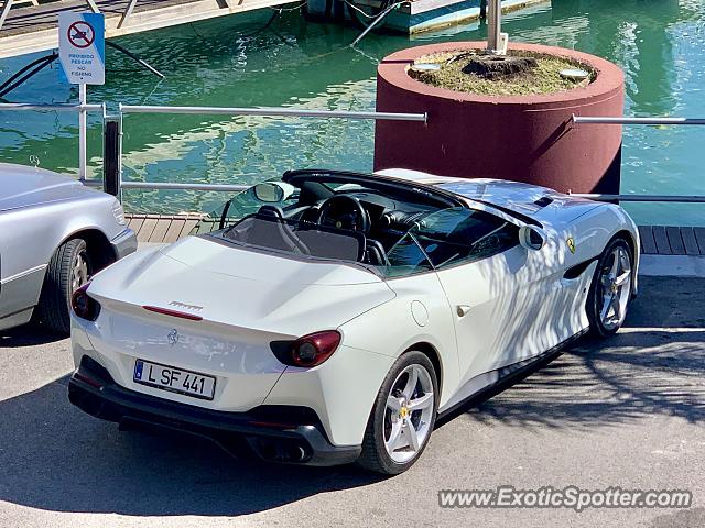 Ferrari Portofino spotted in Vilamoura, Portugal