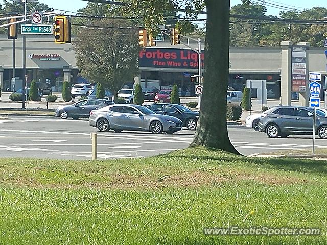 Maserati Ghibli spotted in Brick, New Jersey