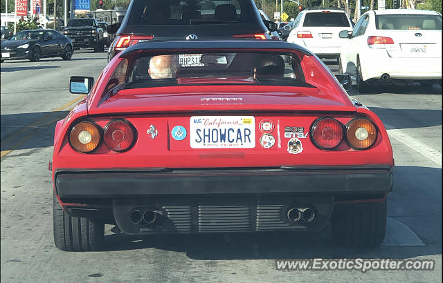 Ferrari 308 spotted in Los Angeles, California