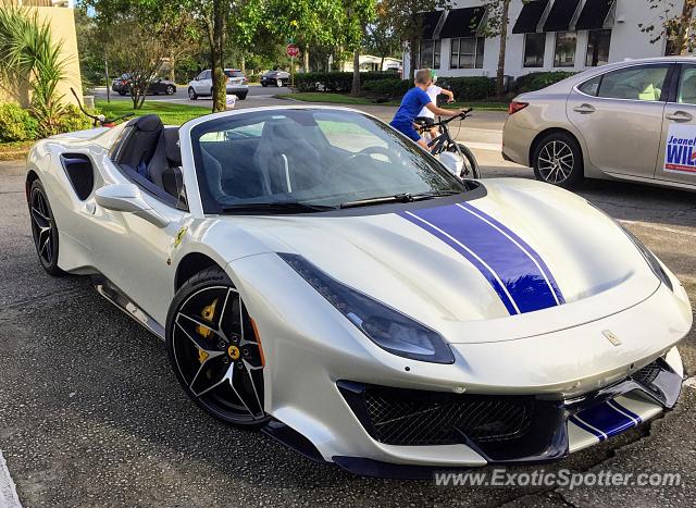 Ferrari 488 GTB spotted in Jacksonville, Florida
