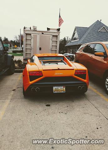 Lamborghini Gallardo spotted in Bloomfield Hills, Michigan
