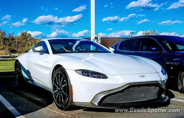 Aston Martin Vantage spotted in Birmingham, Michigan