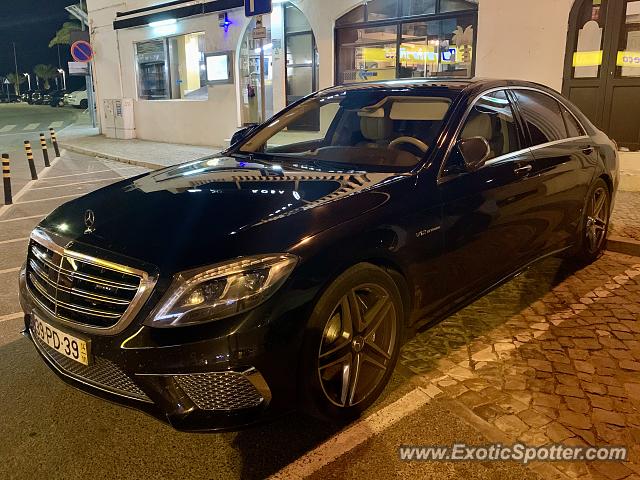 Mercedes S65 AMG spotted in Quarteira, Portugal