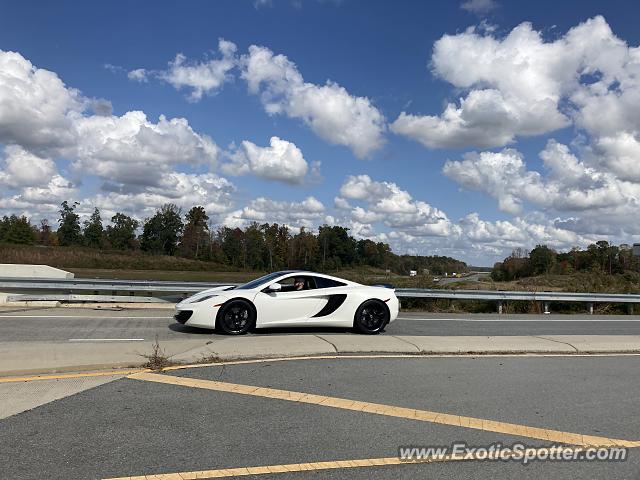 Mclaren MP4-12C spotted in Summerfield, North Carolina