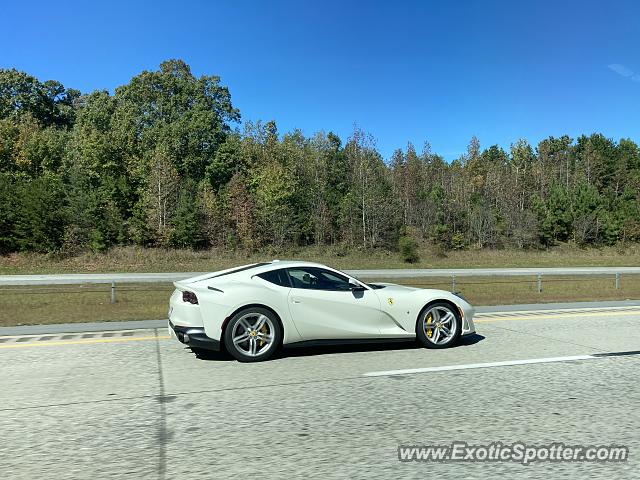 Ferrari 812 Superfast spotted in Greensboro, North Carolina