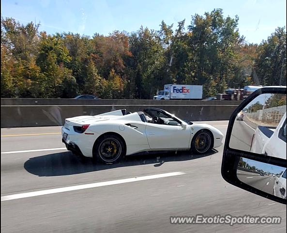Ferrari 488 GTB spotted in Alexandria, Virginia