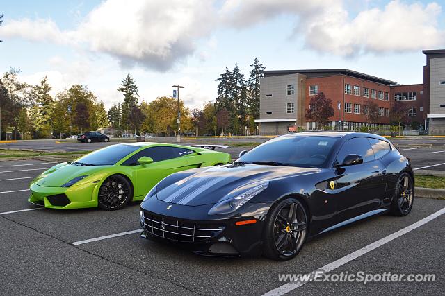 Ferrari FF spotted in Shoreline, Washington