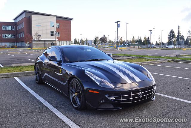 Ferrari FF spotted in Shoreline, Washington