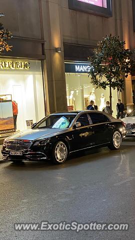 Mercedes Maybach spotted in ISTANBUL, Turkey