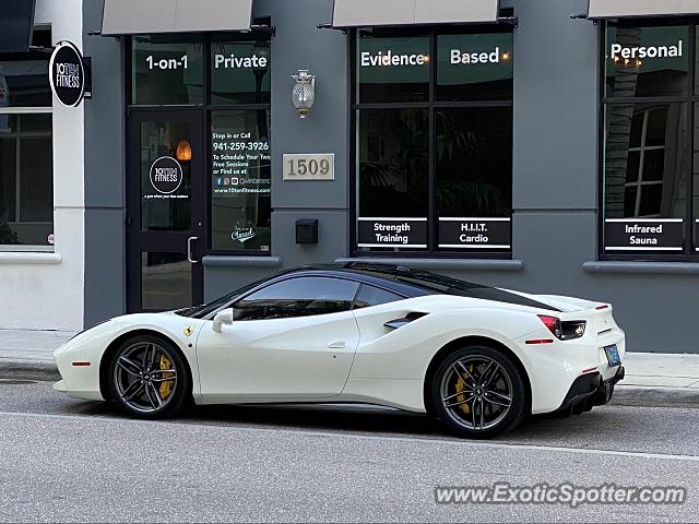 Ferrari 488 GTB spotted in Sarasota, Florida