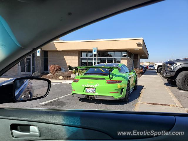 Porsche 911 GT3 spotted in Salt Lake, Utah