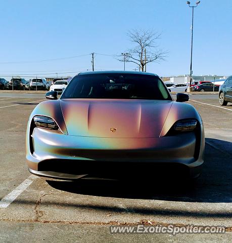 Porsche Taycan (Turbo S only) spotted in Birmingham, Michigan