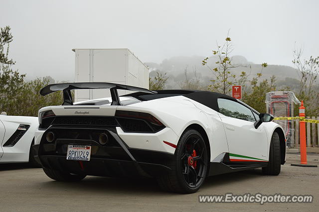 Lamborghini Huracan spotted in Malibu, California