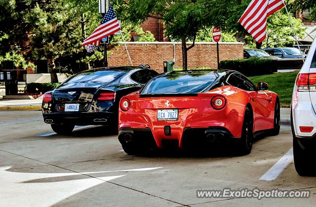 Ferrari F12 spotted in Bloomfield Hills, Michigan