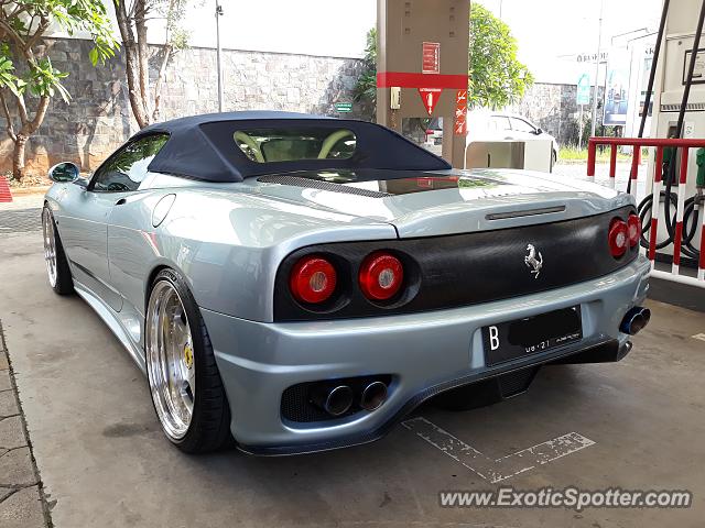 Ferrari 360 Modena spotted in Jakarta, Indonesia