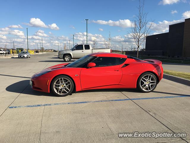 Lotus Evora spotted in Grimes, Iowa