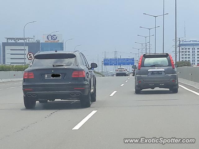 Bentley Bentayga spotted in Jakarta, Indonesia