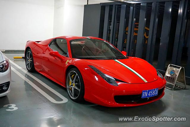Ferrari 458 Italia spotted in Beijing, China