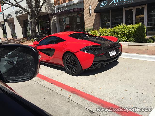 Mclaren 570S spotted in Dallas, Texas