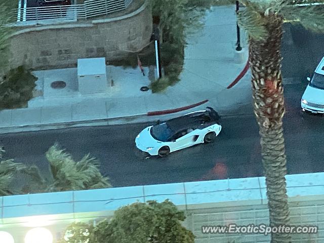 Lamborghini Aventador spotted in Las Vegas, Nevada