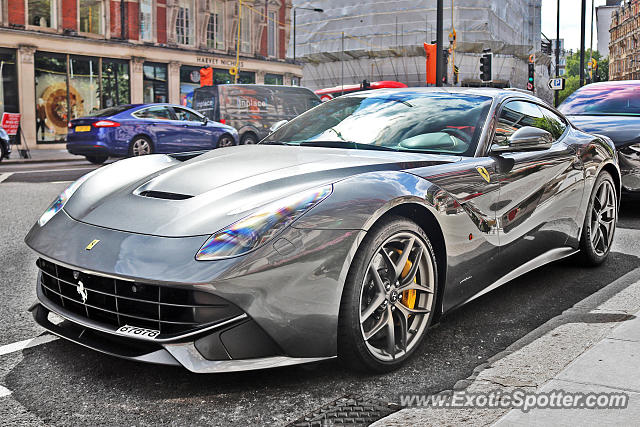 Ferrari F12 spotted in London, United Kingdom