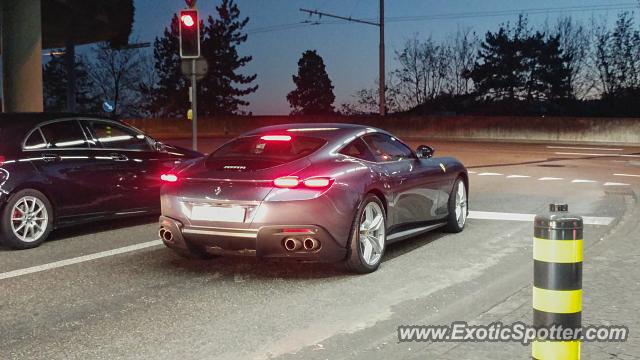 Ferrari Roma spotted in Zurich, Switzerland