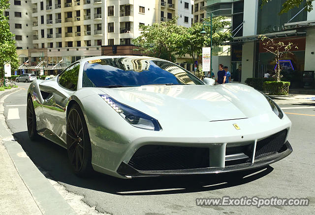 Ferrari 488 GTB spotted in Manila, Philippines