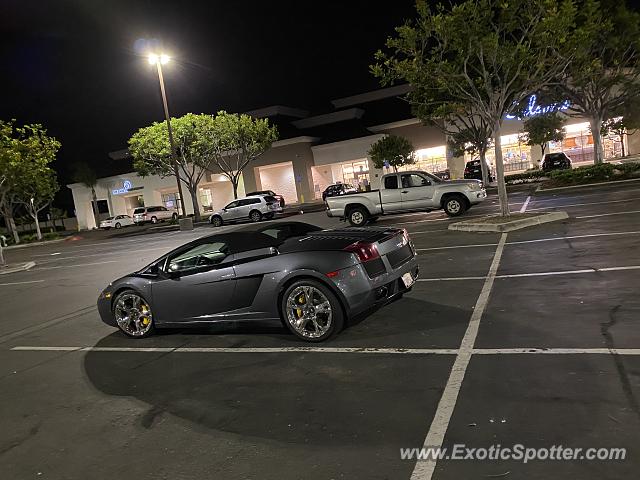 Lamborghini Gallardo spotted in Del Mar, California