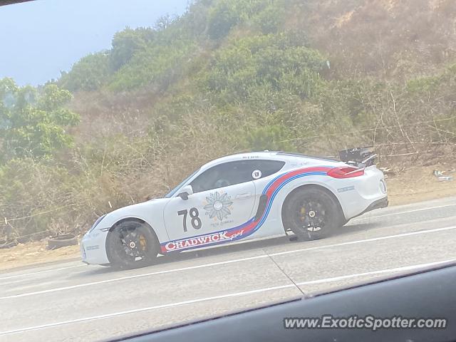 Porsche Cayman GT4 spotted in Carlsbad, California