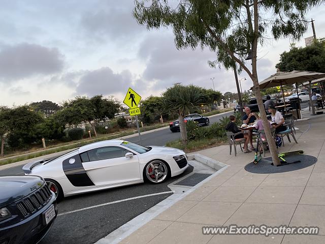 Audi R8 spotted in Solana Beach, California