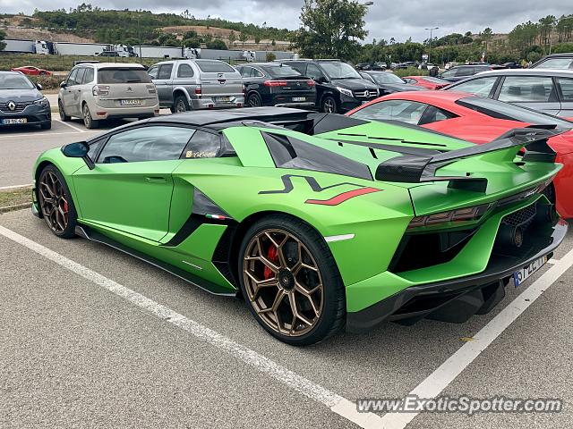 Lamborghini Aventador spotted in Portimão, Portugal