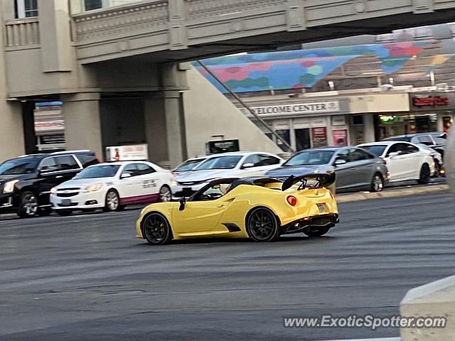 Alfa Romeo 4C spotted in Las Vegas, Nevada