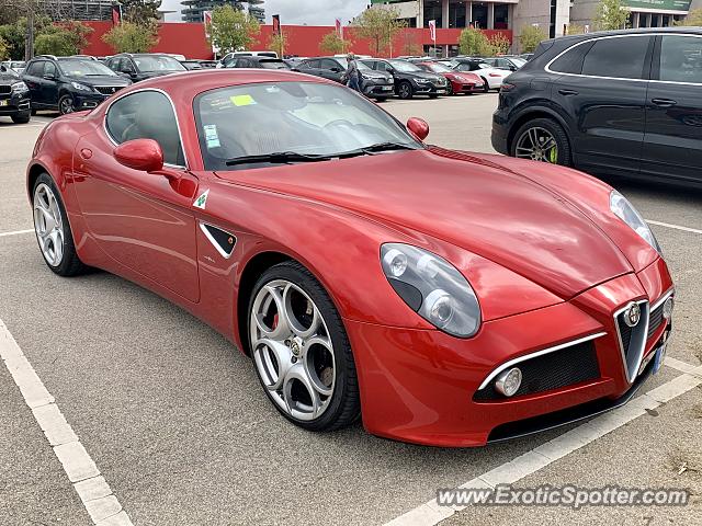 Alfa Romeo 8C spotted in Portimão, Portugal