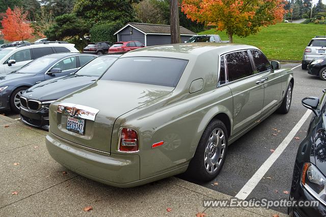 Rolls-Royce Phantom spotted in Medina, Washington