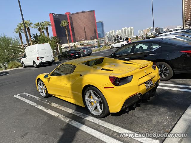 Ferrari 488 GTB spotted in Las Vegas, Nevada