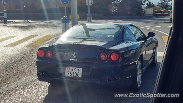 Ferrari 575M spotted in Zurich, Switzerland