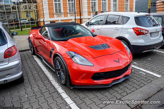 Chevrolet Corvette Z06 spotted in Zgorzelec, Poland