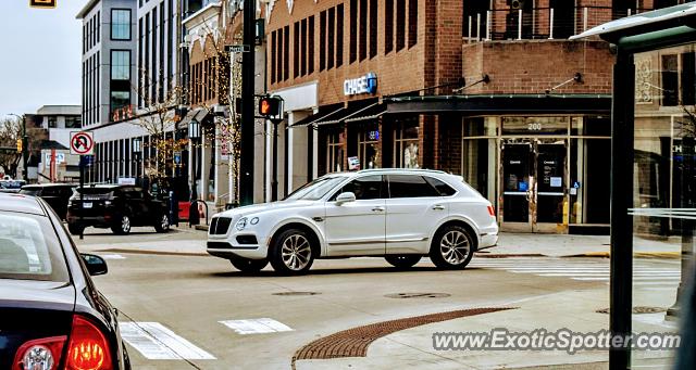 Bentley Bentayga spotted in Bloomfield Hills, Michigan