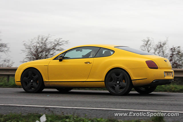 Bentley Continental spotted in Cambridge, United Kingdom