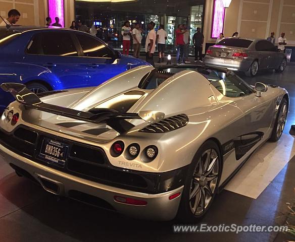 Koenigsegg CCXR Trevita spotted in Las Vegas, Nevada
