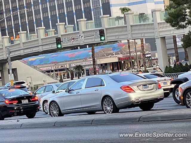 Mercedes Maybach spotted in Las Vegas, Nevada