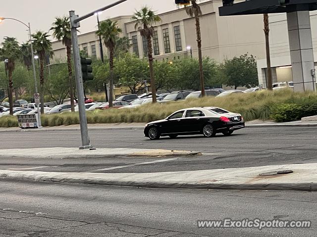 Mercedes Maybach spotted in Las Vegas, Nevada